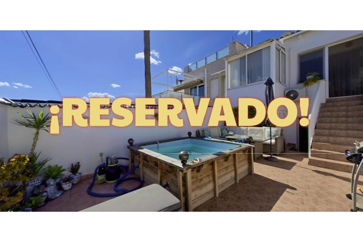 RESERVED!  3-bedroom townhouse, Balcón de la Costa Blanca, San Miguel de Salinas